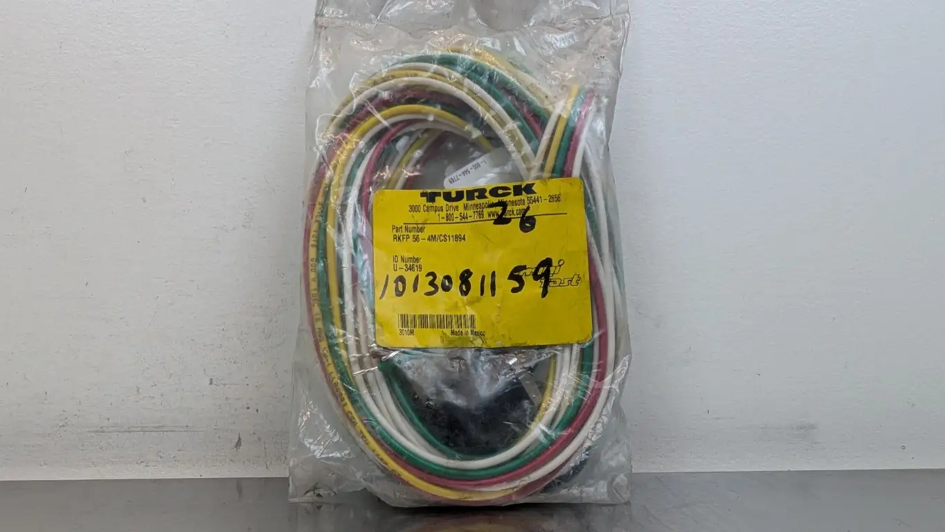 Turck RKFP 56-4M/CS11894 Single-Ended Receptacle U-34619 7/8″ Female minifast