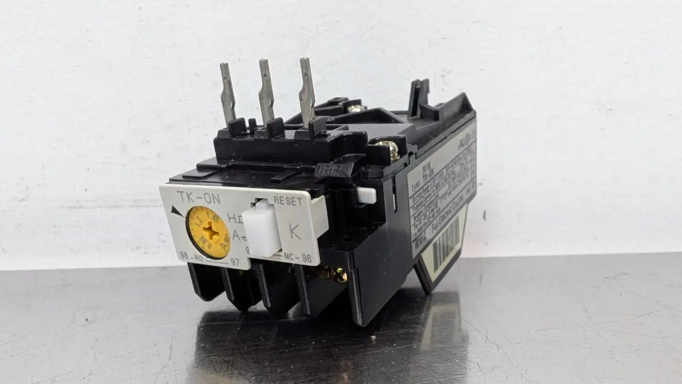 Fuji TK-ON 0.95-1.45A Thermal Overload Relay TK-0N 600VAC 0.95-1.45A