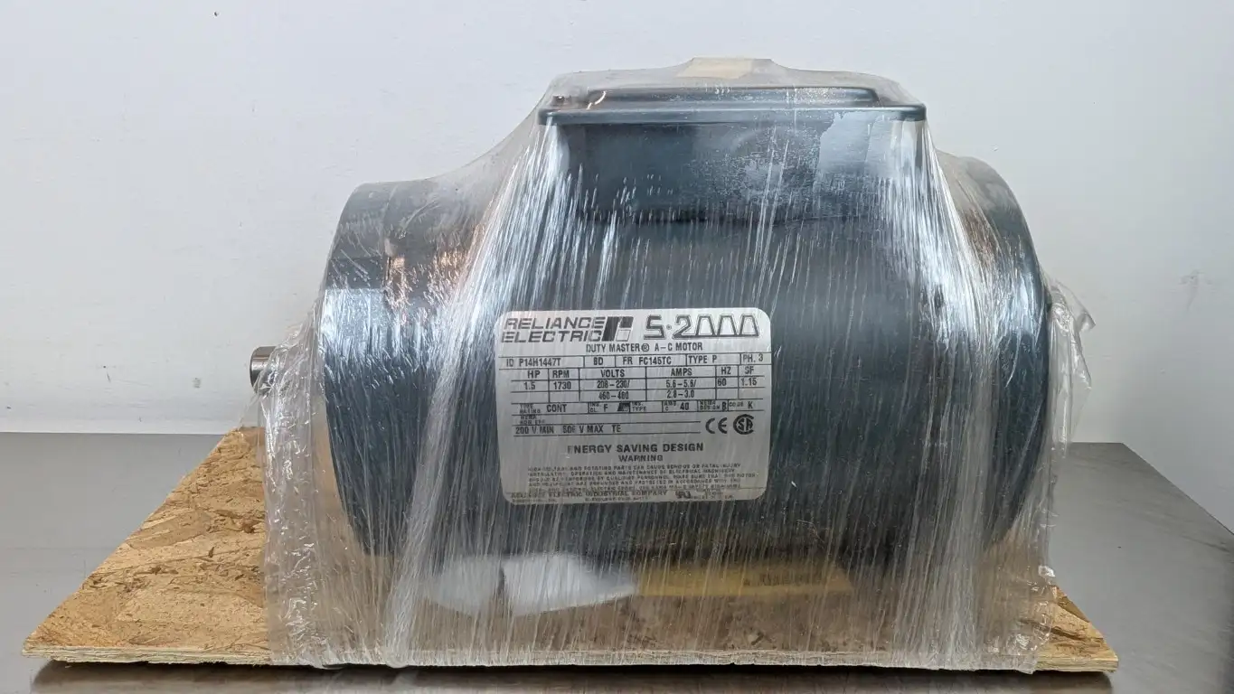 Reliance P14H1447T Industrial Motor 1.5HP 1730 RPM 208-230/460VAC FC145TC - Image 2