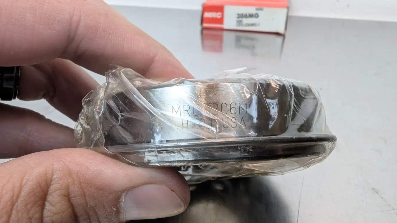 MRC 306MG Deep Groove Ball Bearing 30mm ID 72mm OD 19mm Wide - Image 2