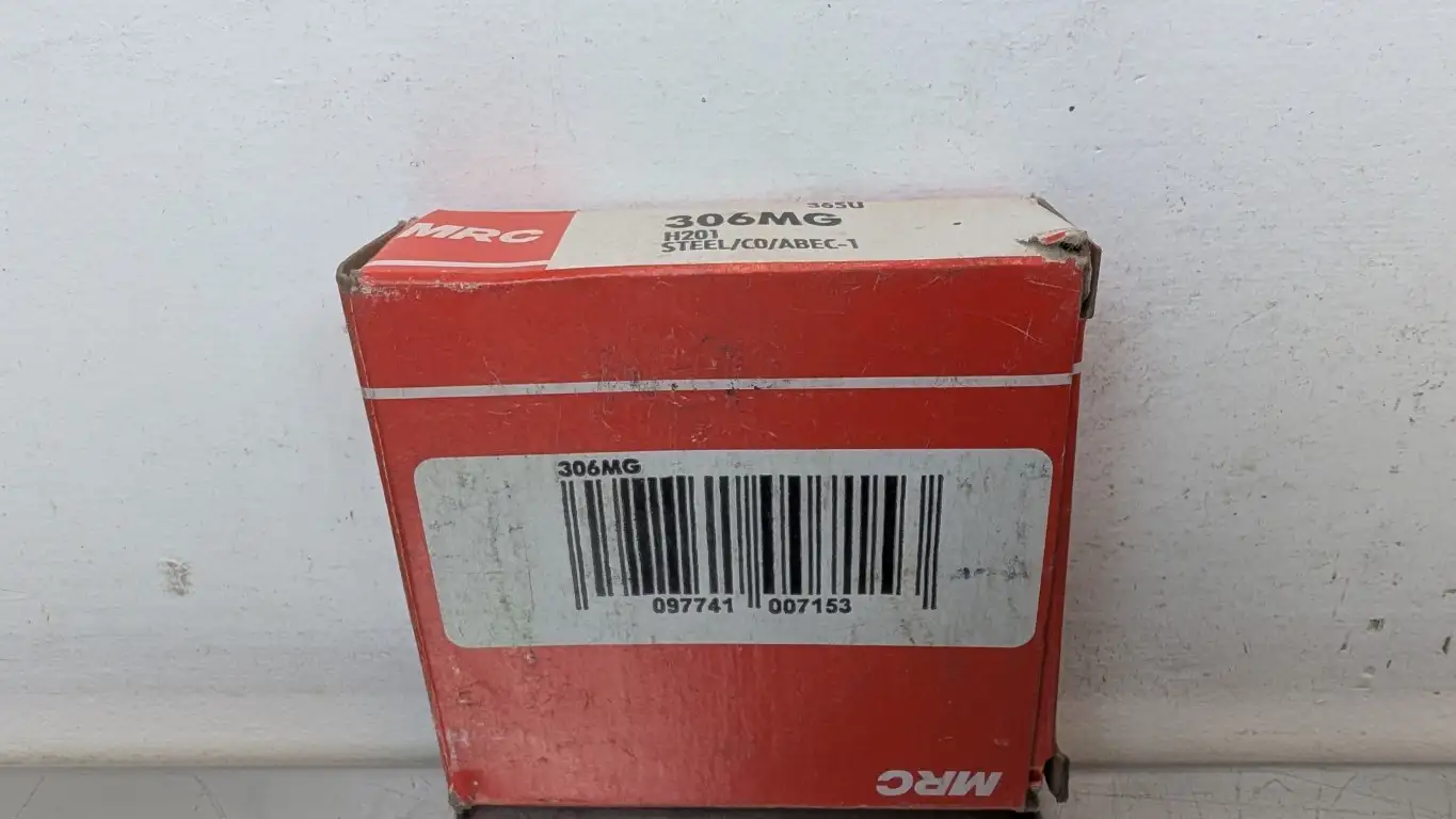 MRC 306MG Deep Groove Ball Bearing 30mm ID 72mm OD 19mm Wide - Image 3