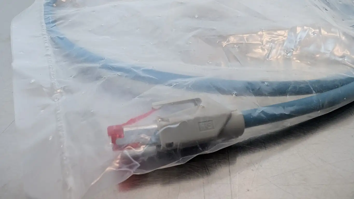 Phoenix Contact NBC-MSD/1,0-93E/R4AC SCO Network Cable 1407360 4-Pin Male M12 RJ45 1m Blue CAT5 100Mbps - Image 2