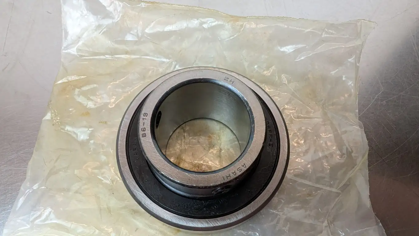 AMI Bearings B6-19 Set Screw Insert Bearing 206PR-E 1-3/16" ID 2.4409" OD 1.594" Wide - Image 2