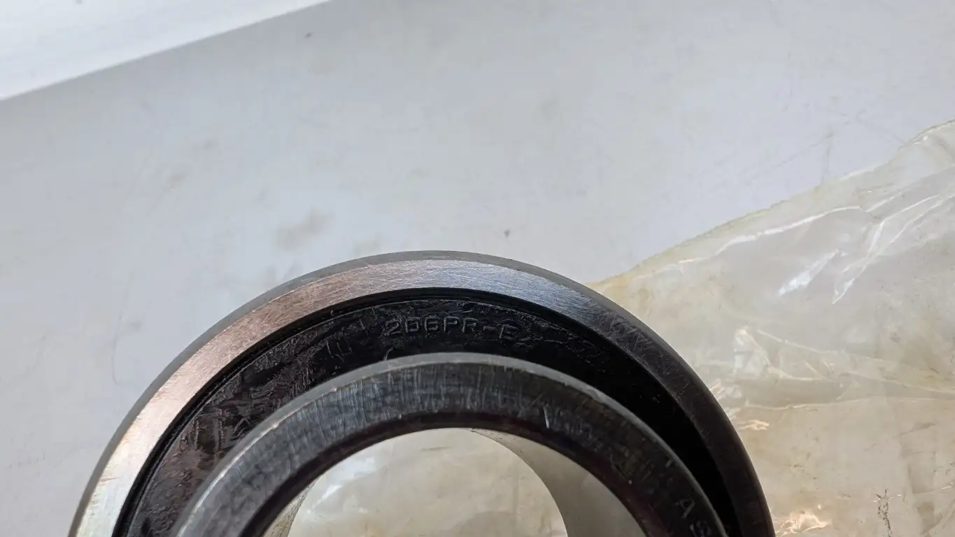 AMI Bearings B6-19 Set Screw Insert Bearing 206PR-E 1-3/16" ID 2.4409" OD 1.594" Wide - Image 3