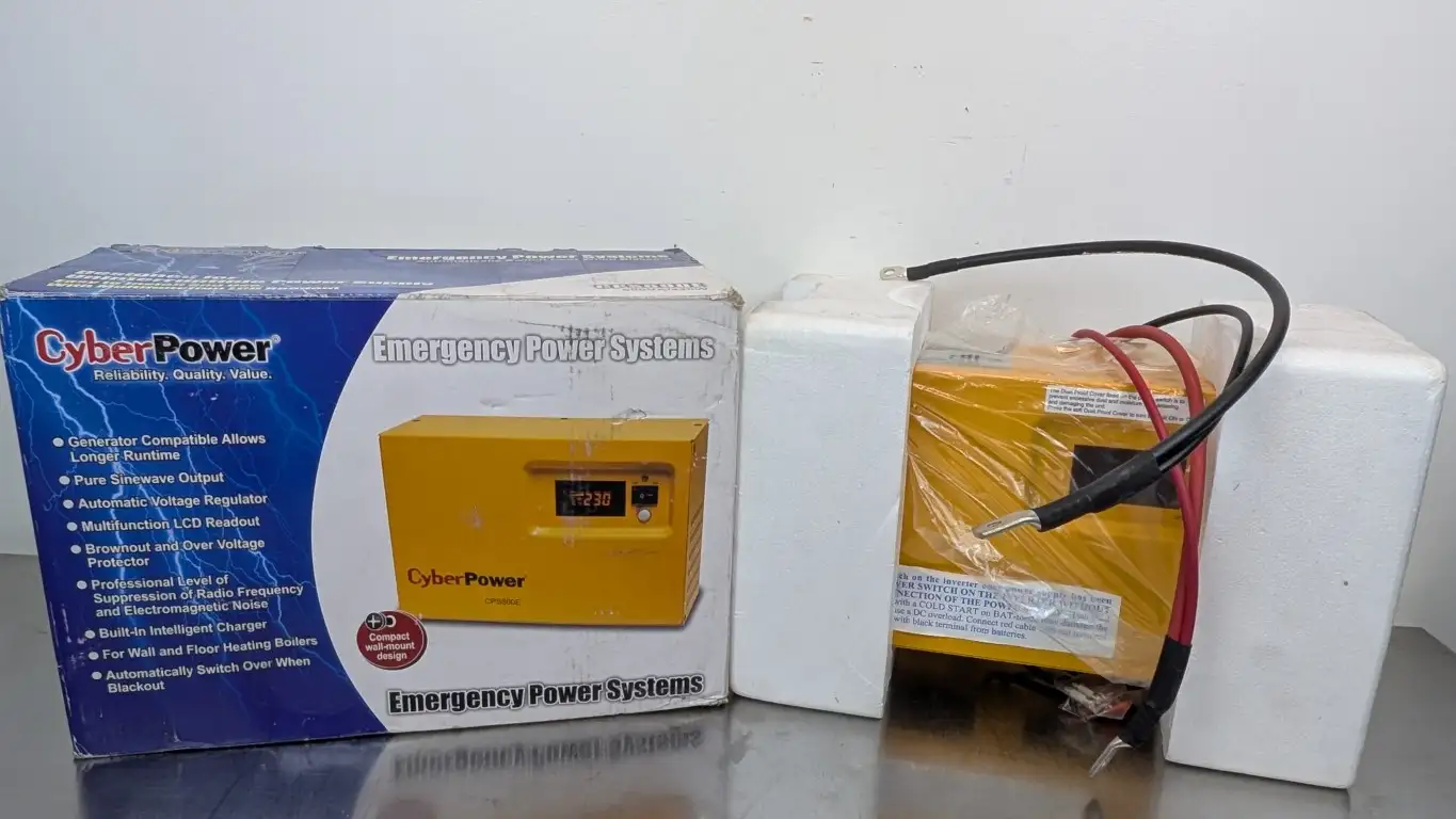 CyberPower CPS600E Backup Power Inverter 600VA 10ms Transfer Time