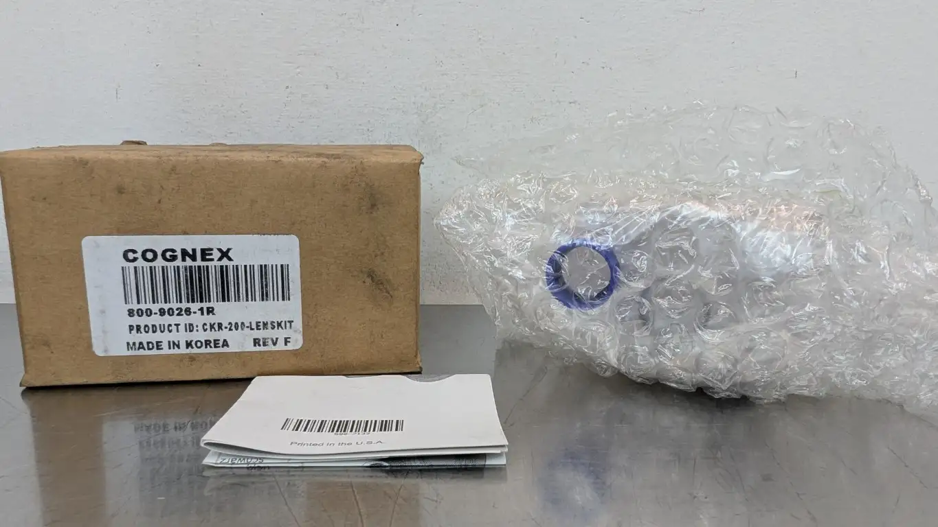 Cognex 800-9026-1R Lens Kit CKR-200-LENSKIT Rev F