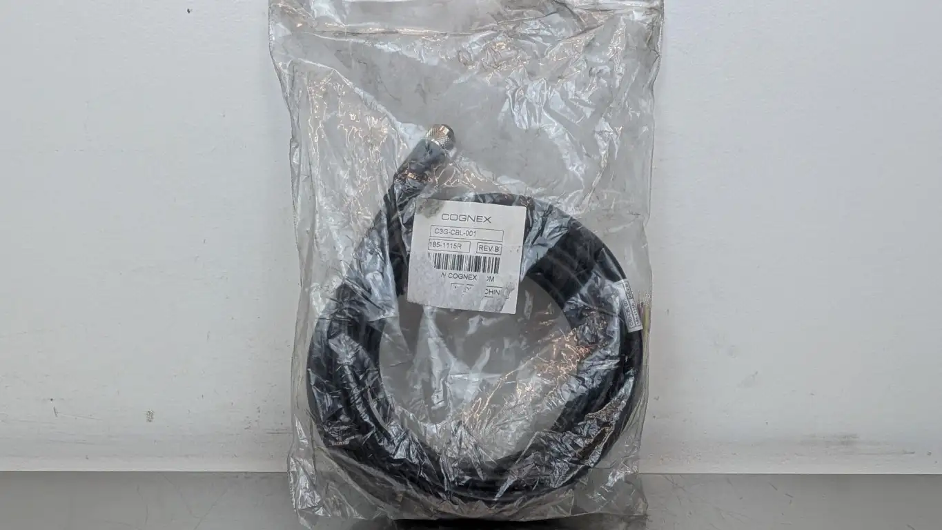 Cognex 185-1115R Power and I/O Breakout Cable C3G-CBL-001 Rev B 12-Pin 12-Wire 5m