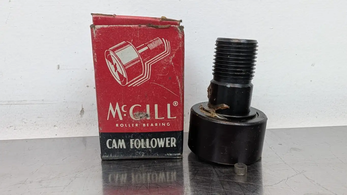 McGill CFH-1 3/8-S Cam Follower 1.375″ Roller Dia .75″ Stud OD .75 Roller Wide