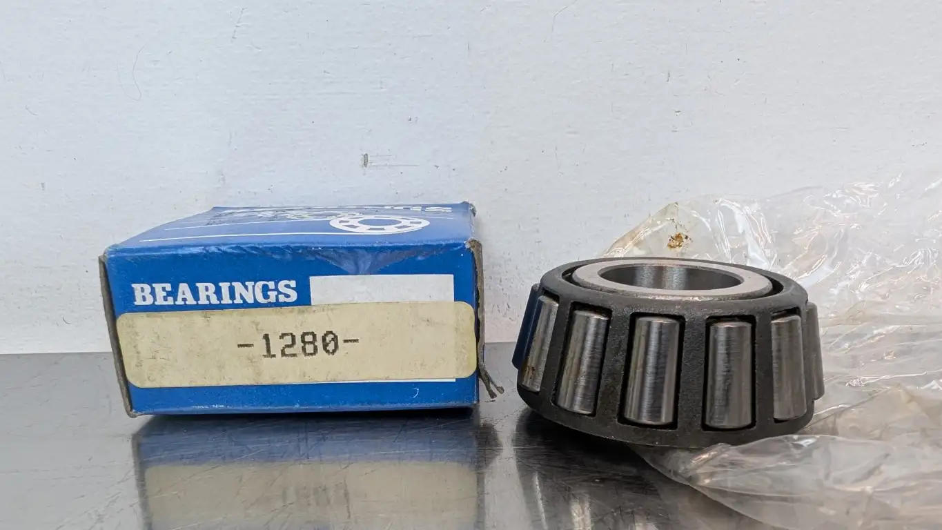Timken 1280 Tapered Roller Bearing Cone 0.875″ ID 1.16″ B-OD 1.14″ F-OD 0.875″ Wide