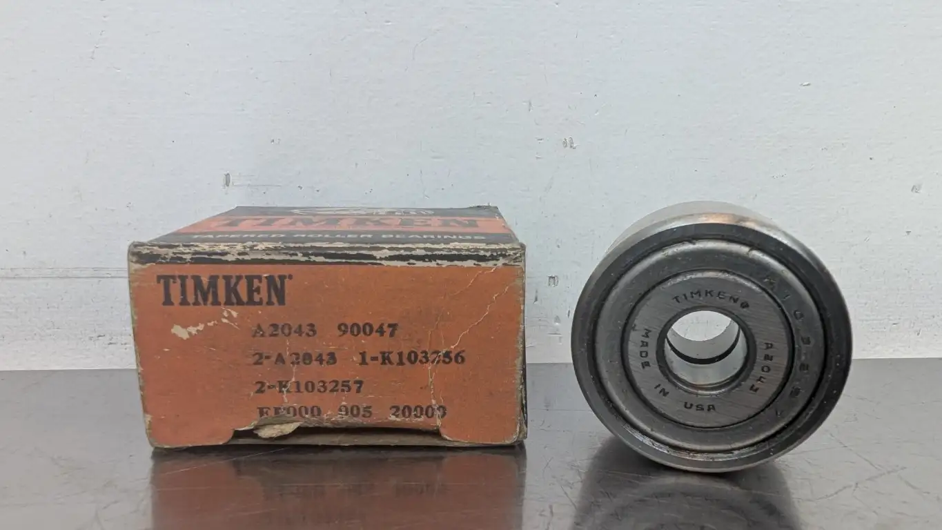 Timken A2043 90047 Tapered Roller Bearing 7/16″ ID 1-1/2″ OD 1-1/8″ Wide