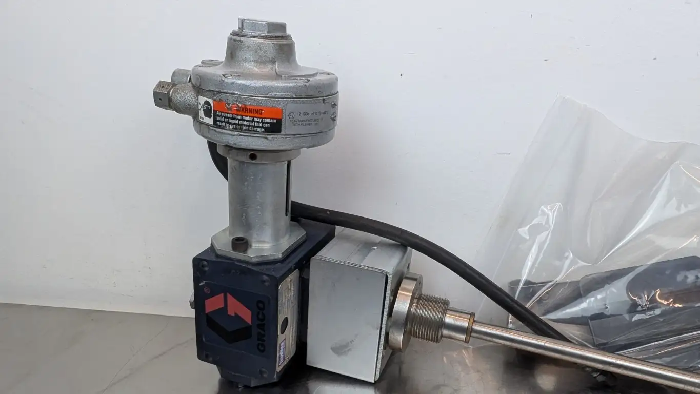 Graco 236661 Heavy Duty S/S Pressure Tank Agitator 1/2HP 15" 3000 RPM Gear Reduced - Image 2