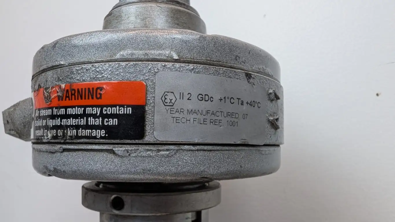 Graco 236661 Heavy Duty S/S Pressure Tank Agitator 1/2HP 15" 3000 RPM Gear Reduced - Image 3