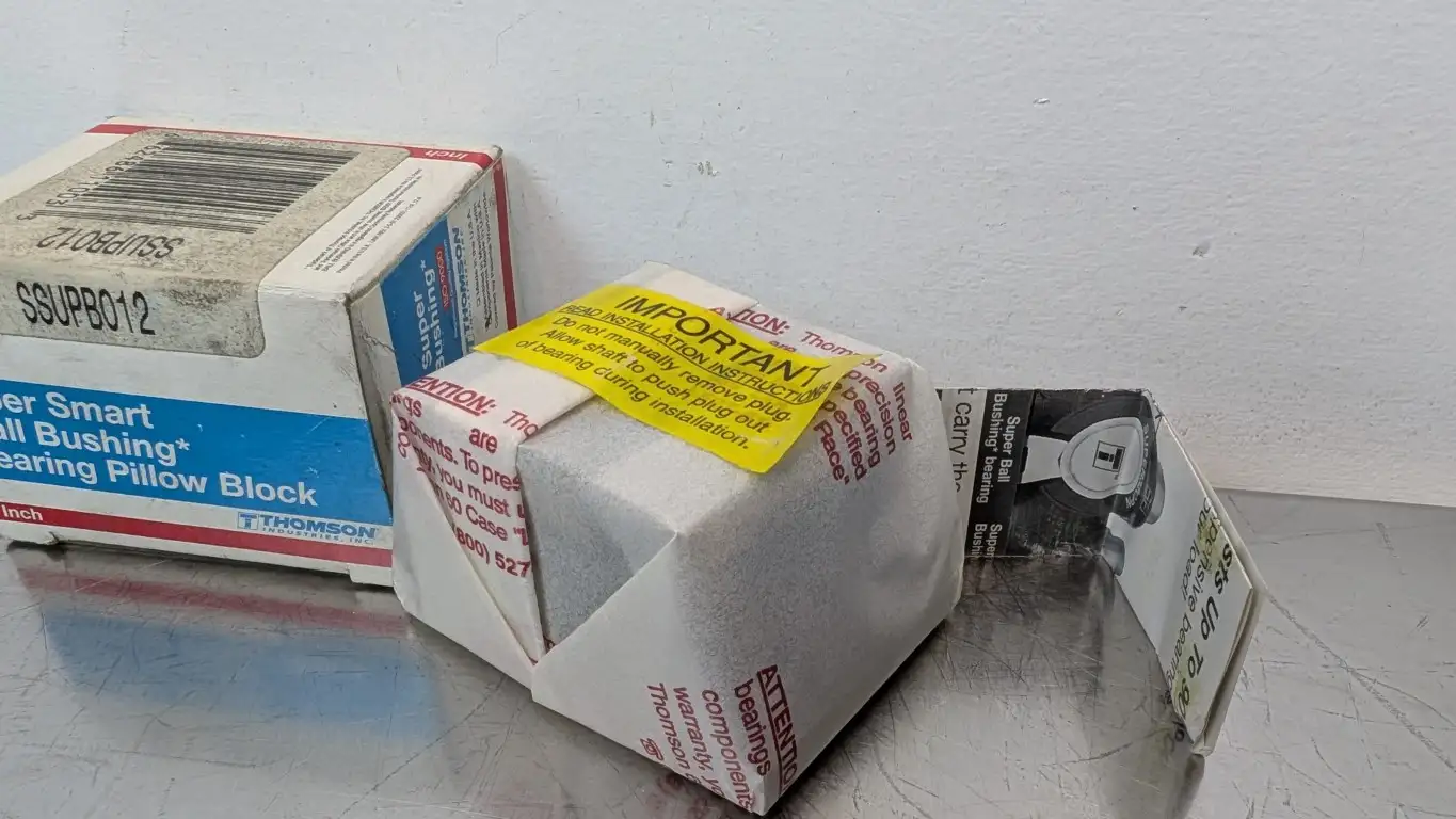 Thomson SSUPB012 Ball Bushing Pillow Block Bearing Open 0.75" ID 2.750" OD x 2.750" Long - Image 2