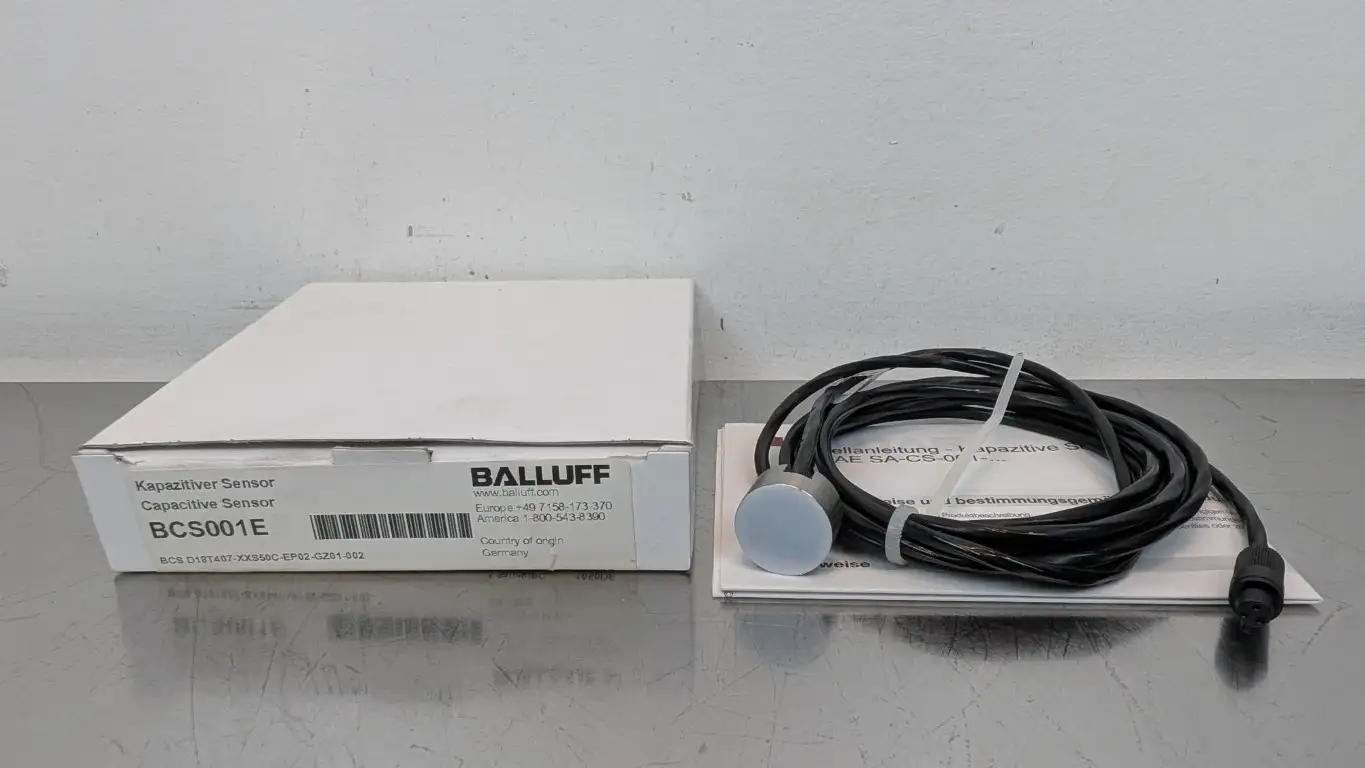 Balluff BCS001E Capacitive Sensor BCS D18T407-XXS50C-EP02-GZ01-002 1-5mm