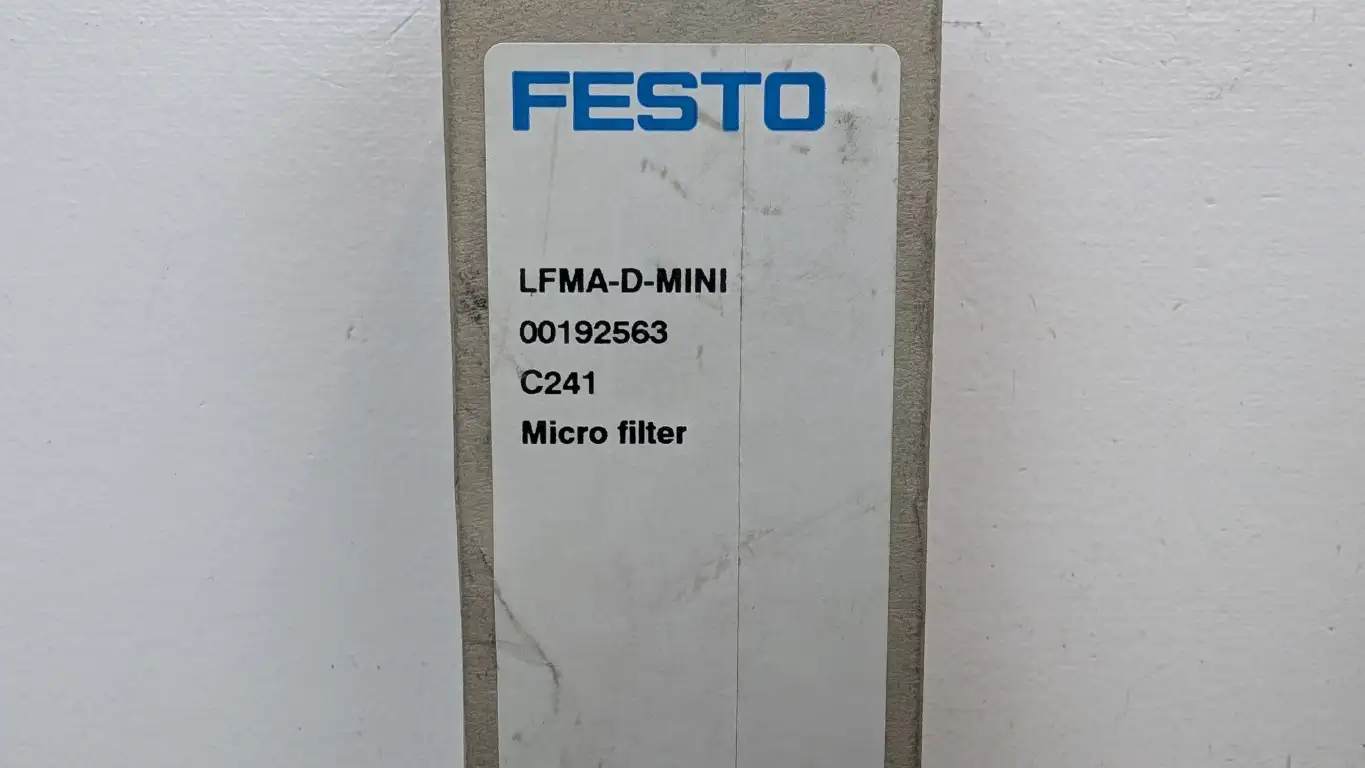 Festo LFMA-D-MINI Micro Filter 00192563 240 PSI - Image 6