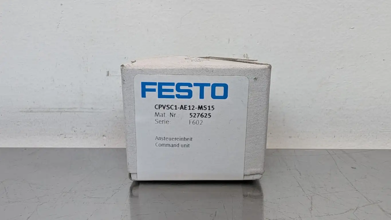 Festo CPVSC1-AE12-MS15 Command Unit 527626 Ser F602