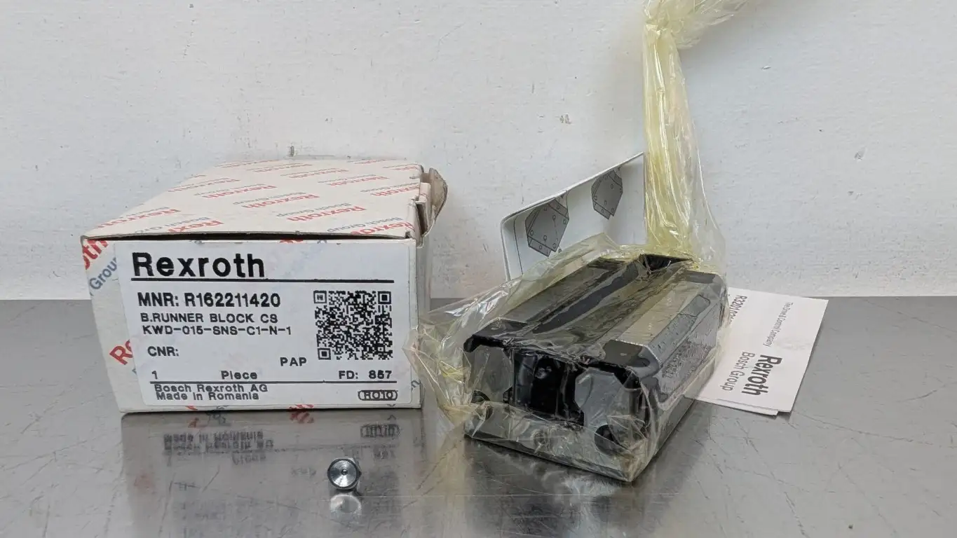 Rexroth R162211420 Ball Runner Block CS 34mm Wide x 58.2mm Long Size 15