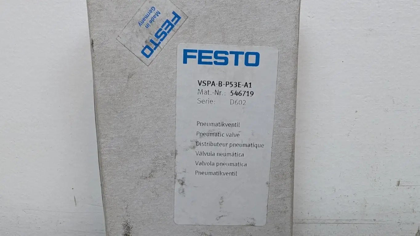 Festo VSPA-B-P53E-A1 Pneumatic Valve 546719 Ser D602 - Image 6