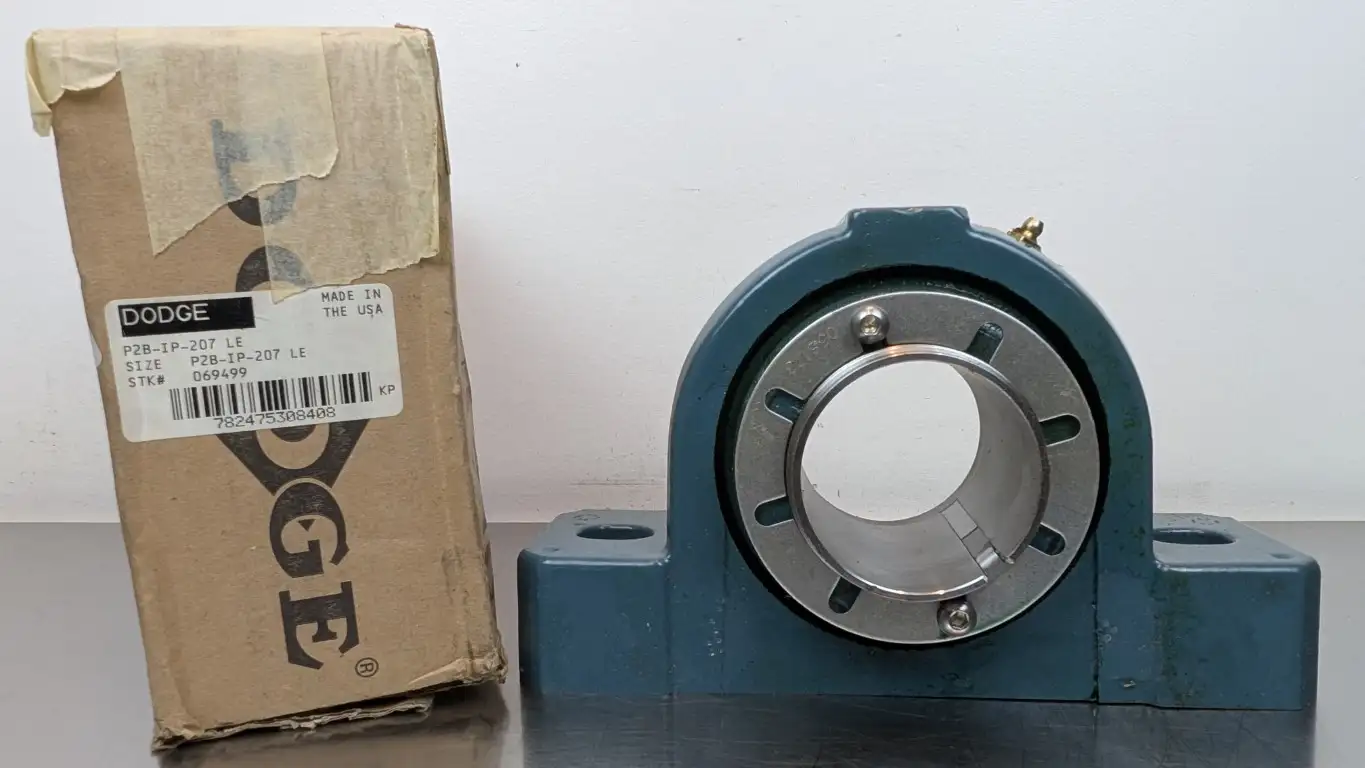 Dodge P2B-IP-207LE Pillow Block Bearing 069499 2-7/16″ ID Labyrinth Seal