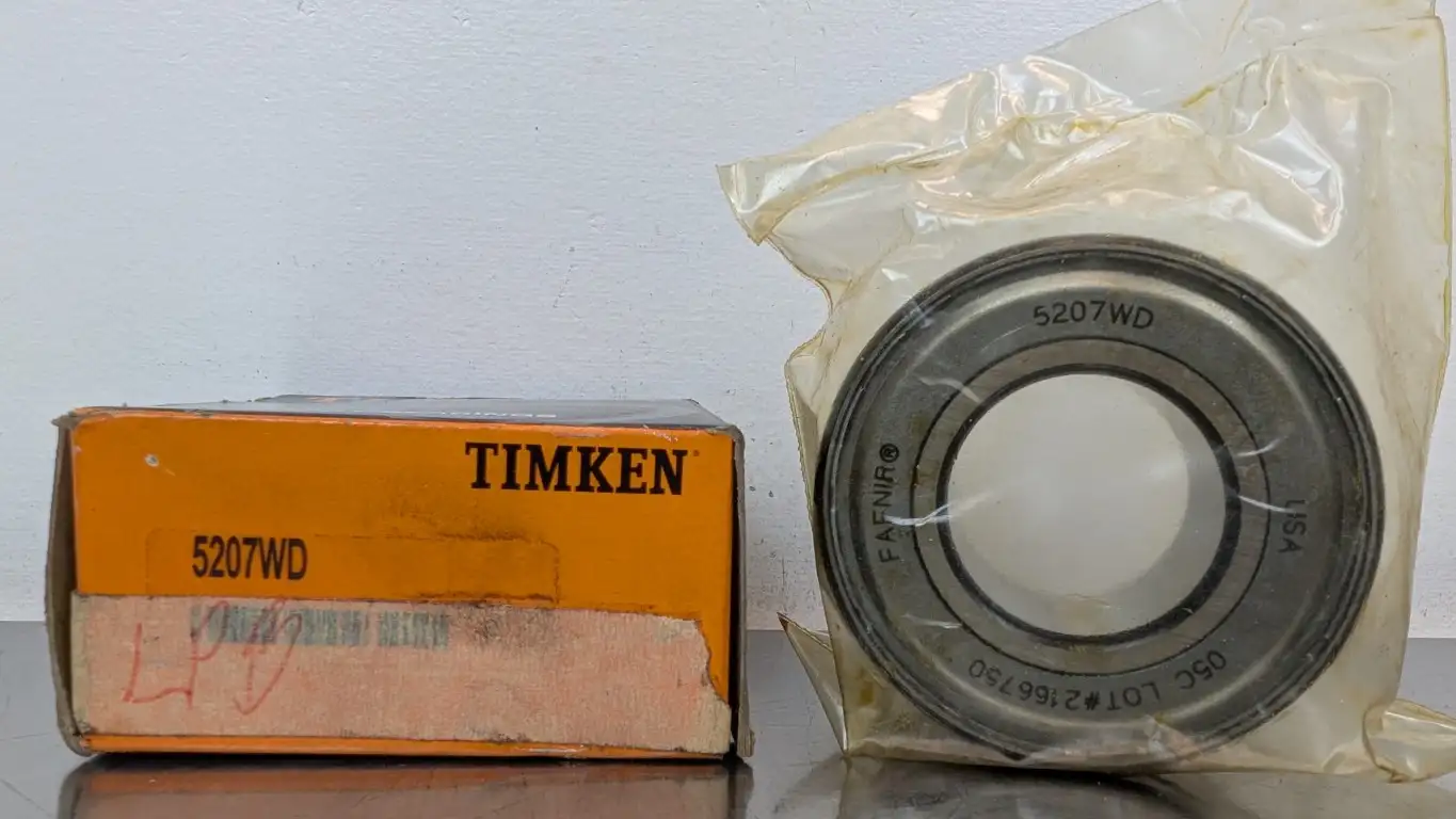 Timken 5207WD Double Row Angular Contact Bearing 35mm ID 72mm OD 30.17mm Wide