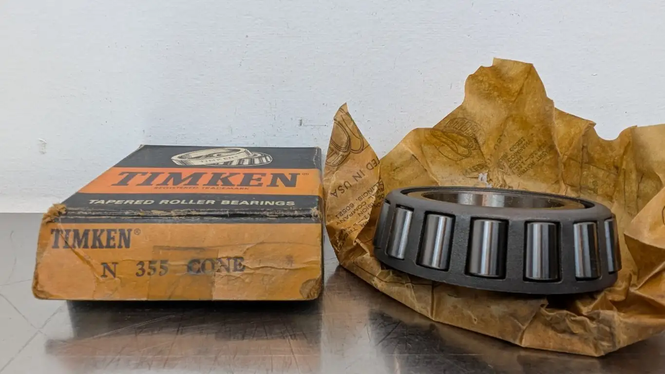 Timken N 355 Tapered Roller Bearing Cone 1-3/4″ ID 0.8540″ Wide 1.97″ B-OD 2.13″ F-OD