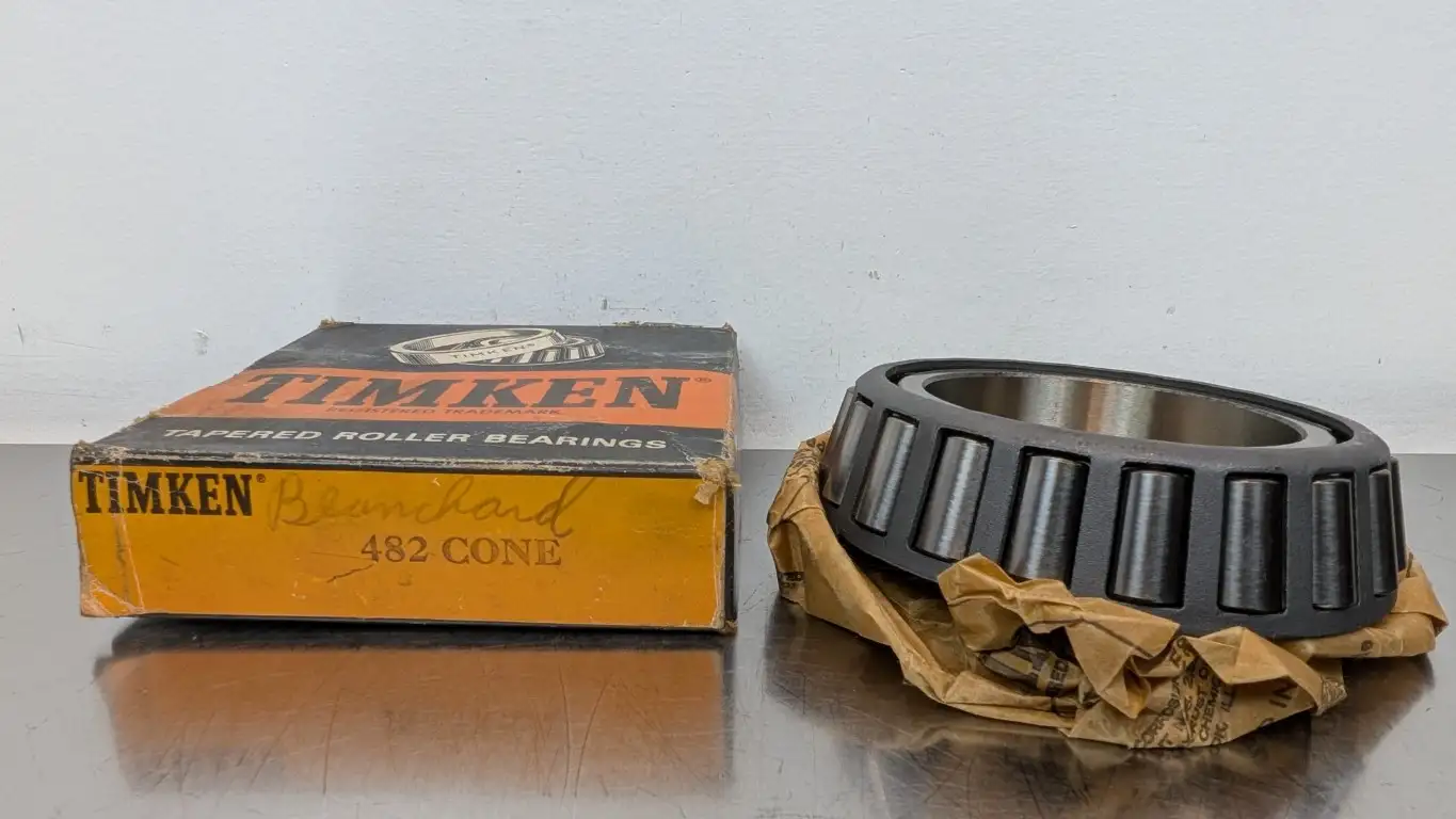 Timken 482 Tapered Roller Bearing Cone 2-3/4″ ID 1.1420″ Wide 3.03″ B-OD 3.27″ F-OD