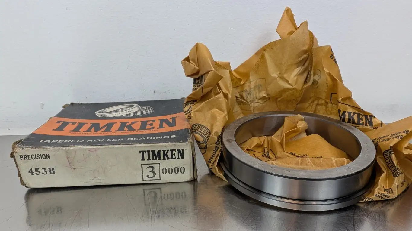 Timken 453B Tapered Roller Bearing Cup 4.25″ OD 0.875″ Wide 3.96″ F-OD