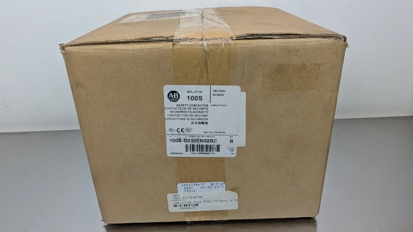 Allen-Bradley 100S-D210EN22BC Safety Contactor Ser B 380-500V 3 Main Pole