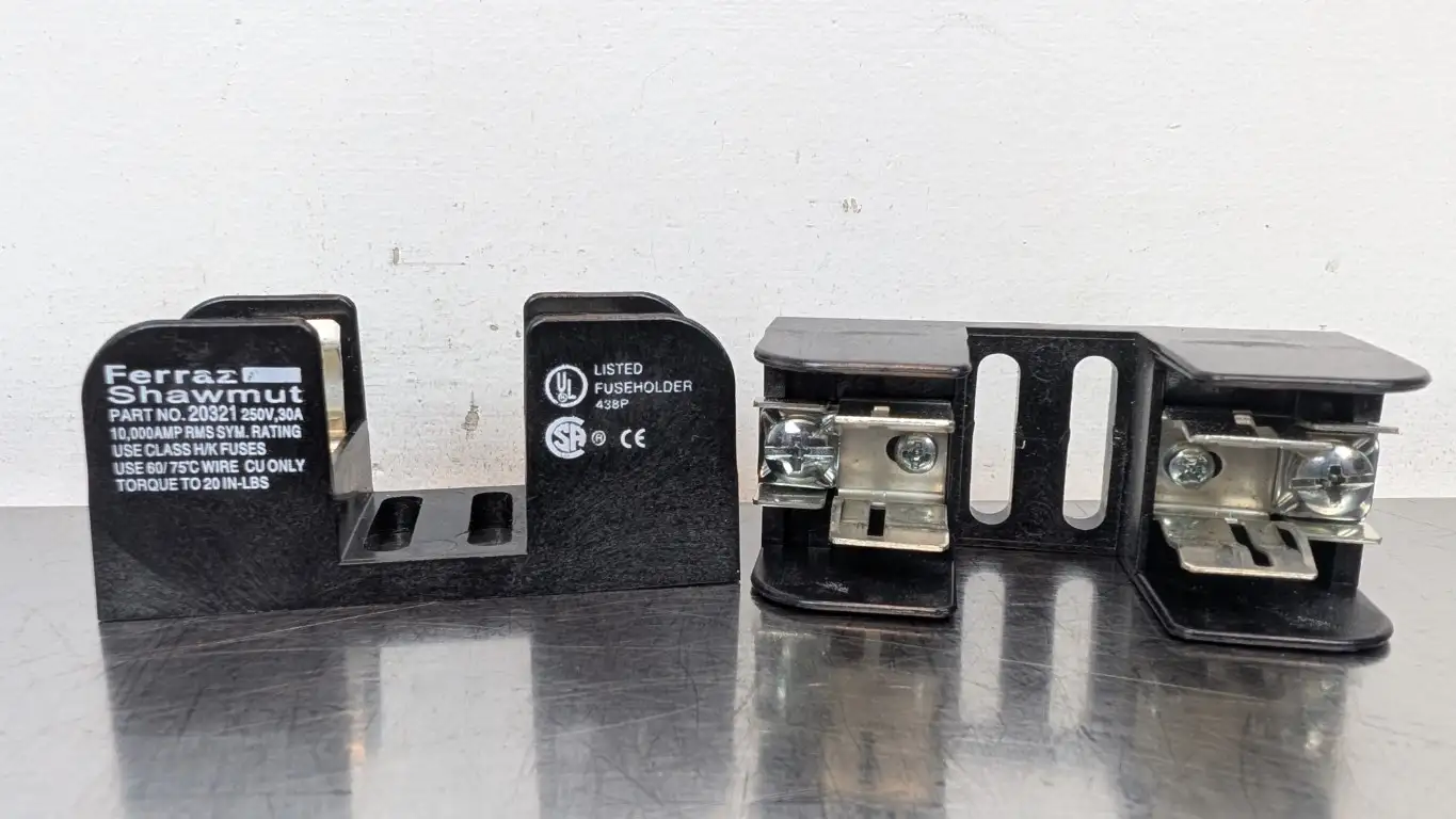 2 Pack Ferraz Shawmut 20321 Fuse Holder 250V 30A 1-Pole CLASS H/K
