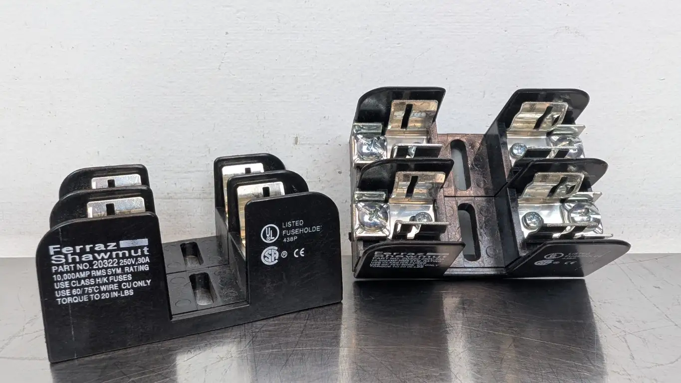 2 Pack Ferraz Shawmut 20322 Fuse Holder 250V 30A 2-Pole CLASS H/K