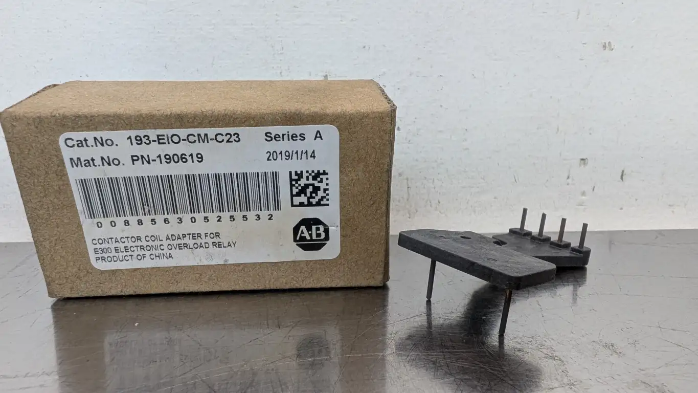 Allen-Bradley 193-EIO-CM-C23 Contactor Coil Adapter for E300 Overload Relay PN-190619 Ser A