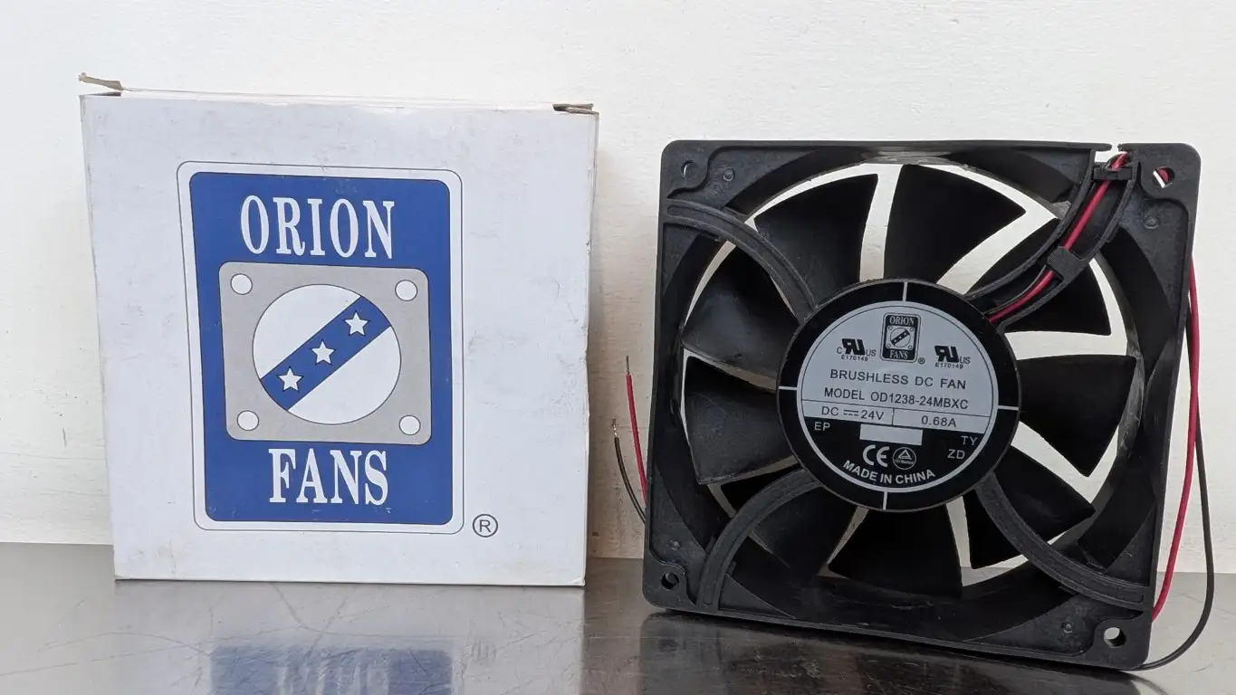 Orion Fans OD1238-24MBXC Fan 38mm Wide 120mm Long 120mm Tall 24VDC 0.68A