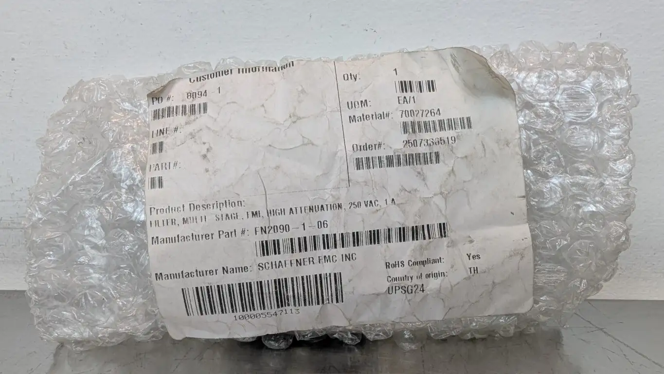 Schaffner EMC FN2090-1-06 Multi-Stage AC/DC EMC/RFI Filter 1A