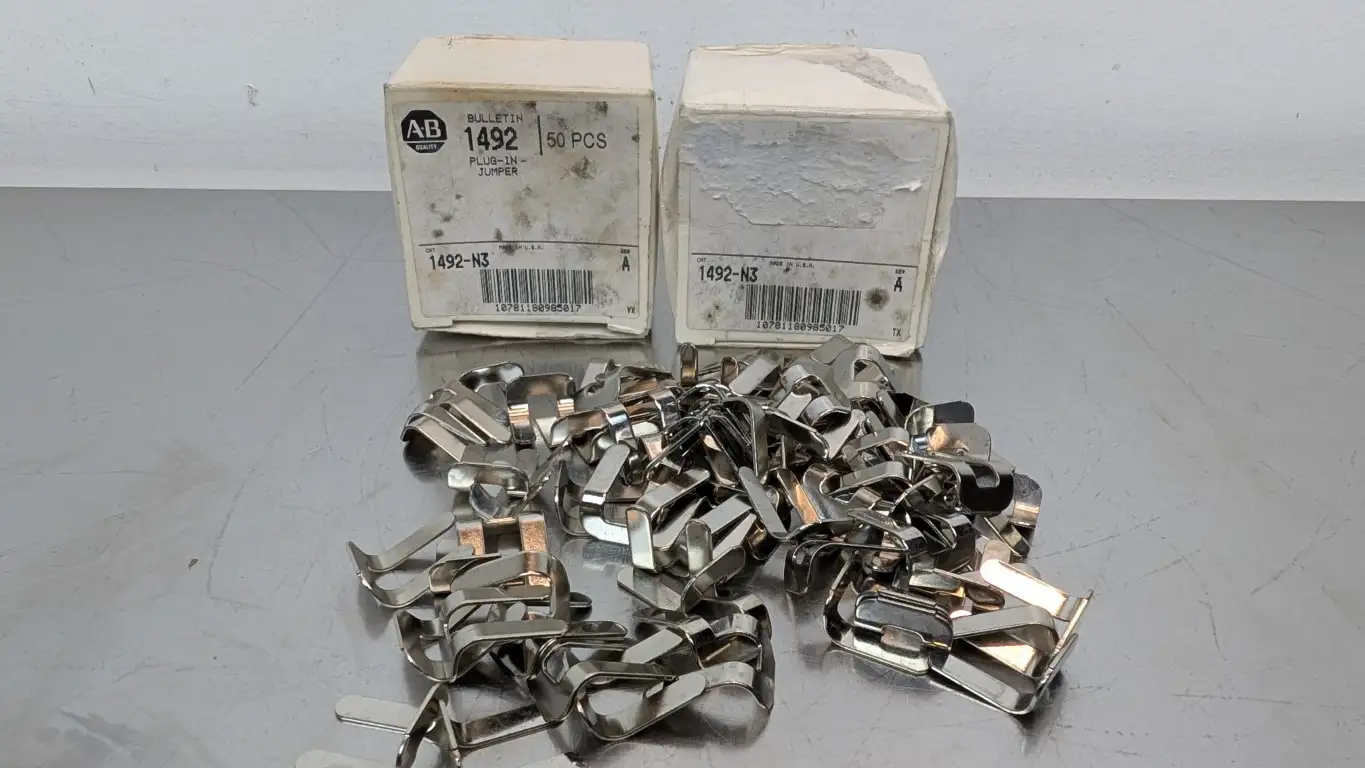 160 Pack Allen-Bradley 1492-N3 Plug-In Jumper Ser A Terminal Block Accessory