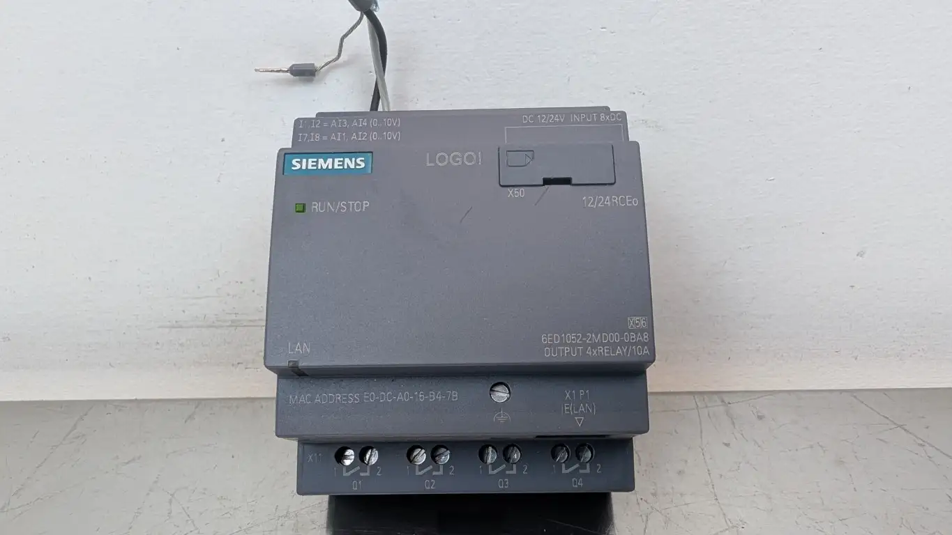 Siemens 6ED1052-2MD00-0BA8 Module LOGO! 12/24RCEO 4xRelay 10A