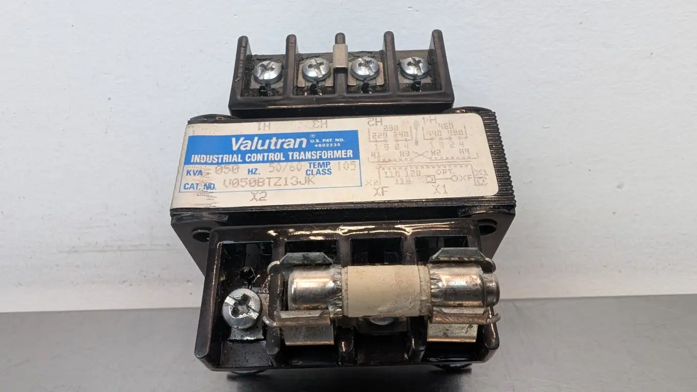 Micron V050BTZ13JK Industrial Control Transformer Valutran 230/460VAC 115VAC .050 KVA