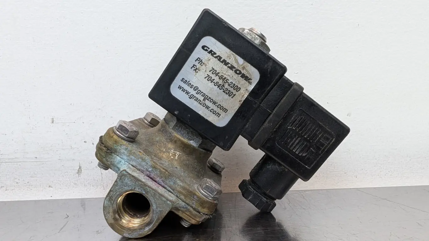 Granzow 21EN4K0V105 Solenoid Valve BDU08110AW 110/120VAC 1/2″ 2-300 PSI
