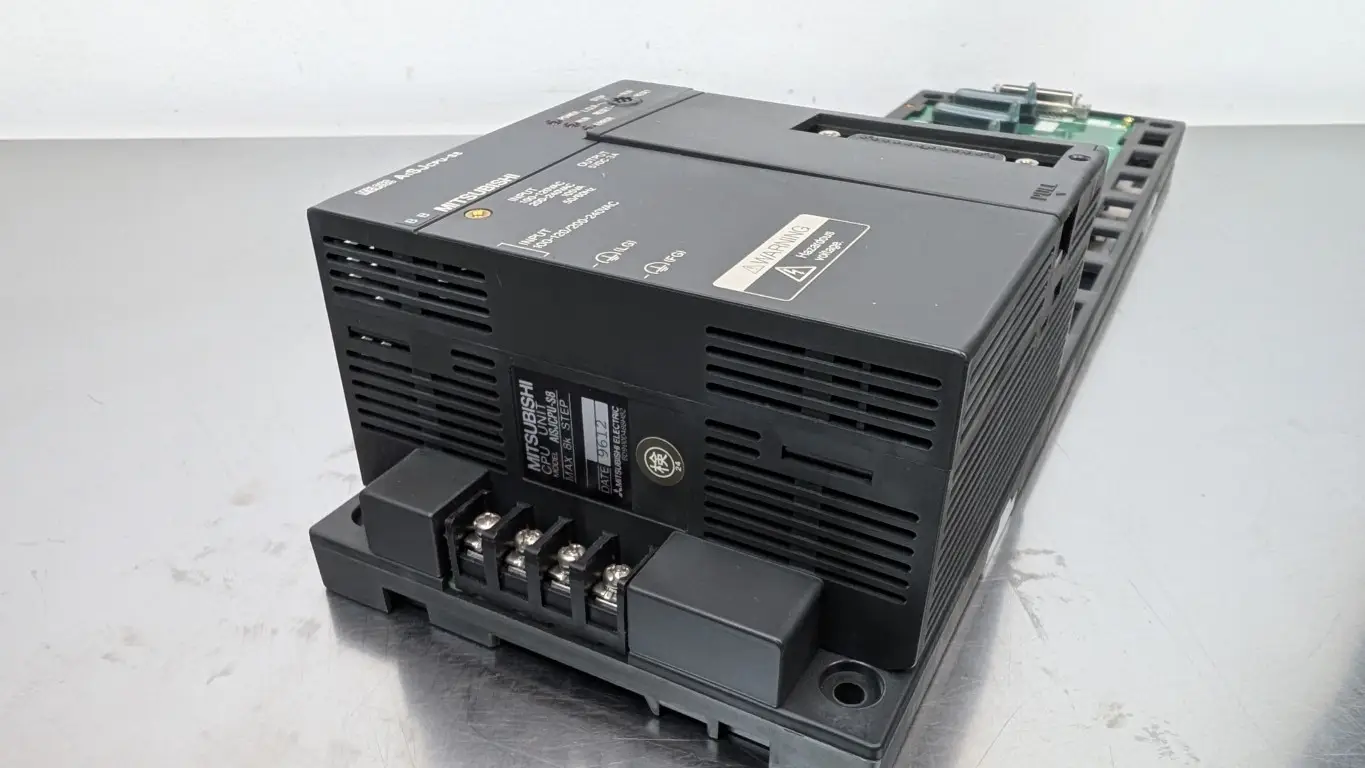Mitsubishi A1SJCPU-S8 PLC CPU and Base 100-120/200-240VAC 5VDC 3A - Image 2