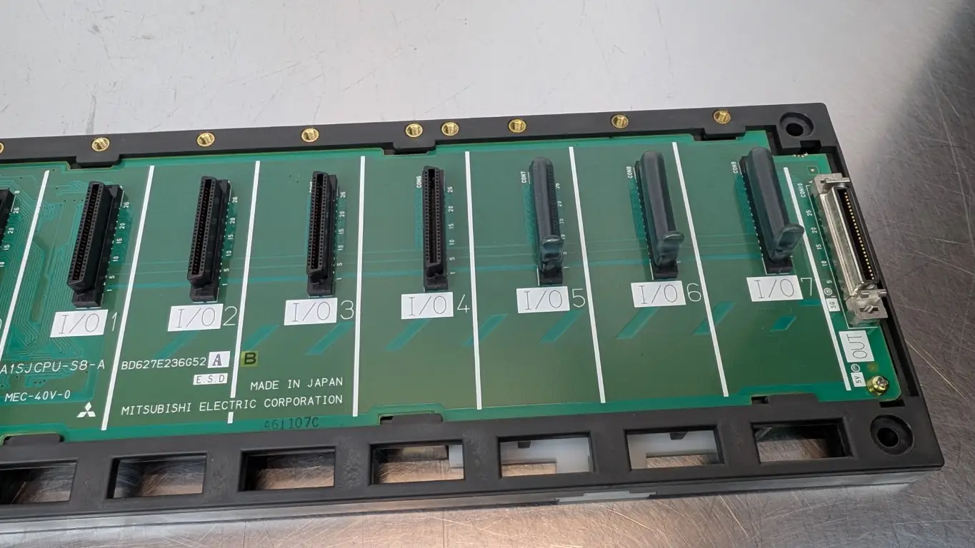 Mitsubishi A1SJCPU-S8 PLC CPU and Base 100-120/200-240VAC 5VDC 3A - Image 5