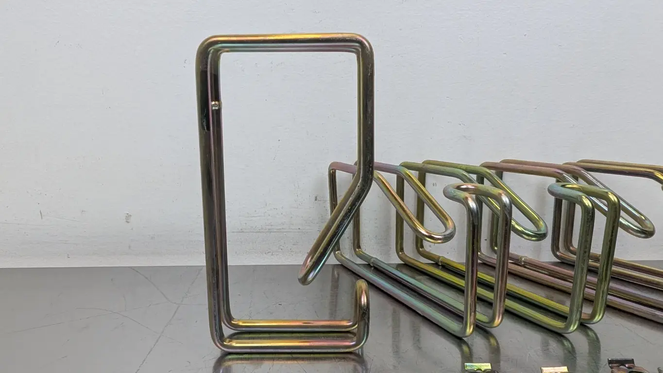 5 Pack 5x2.5 Metal D-Ring Cable Management Clip Brackets 5x2.5" - Image 2