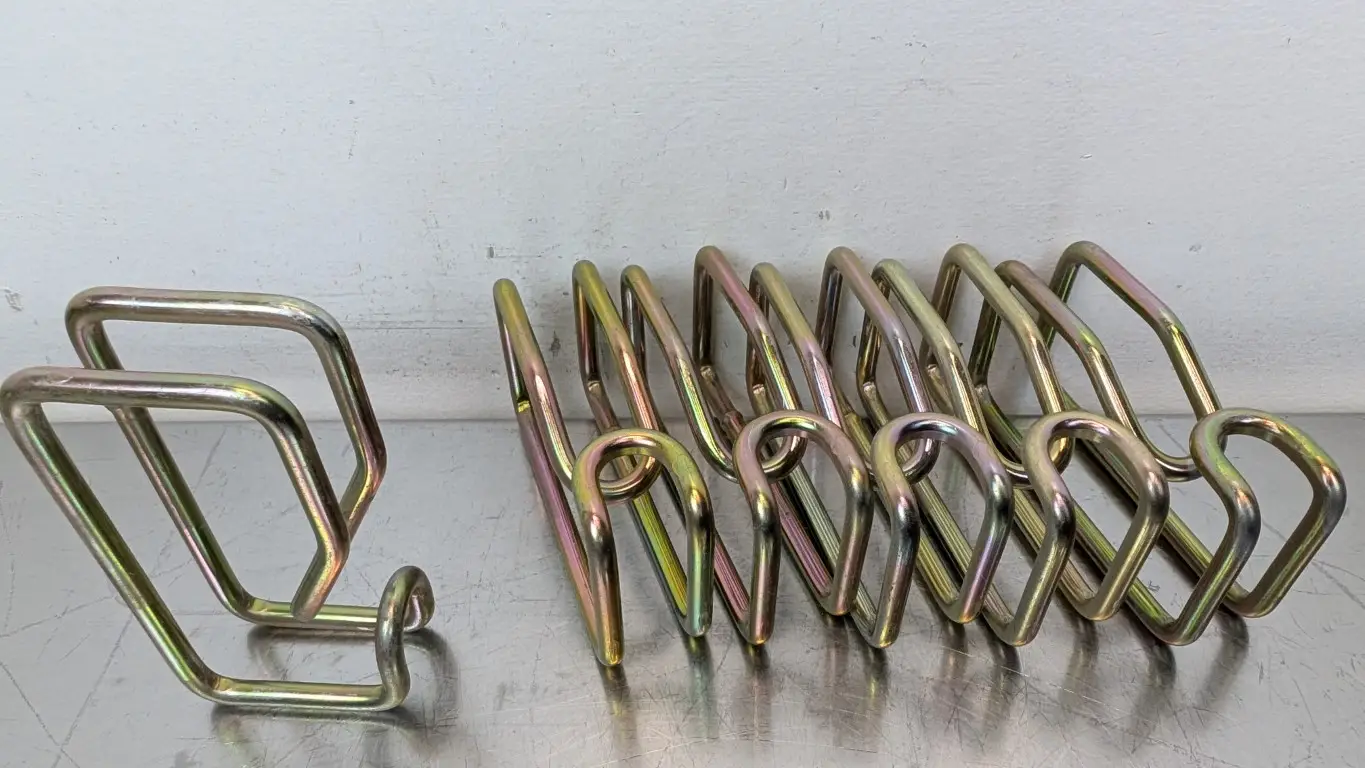 6 Pack 3x1.5 Metal D-Ring Cable Management Clip Brackets 3x1.5" - Image 3