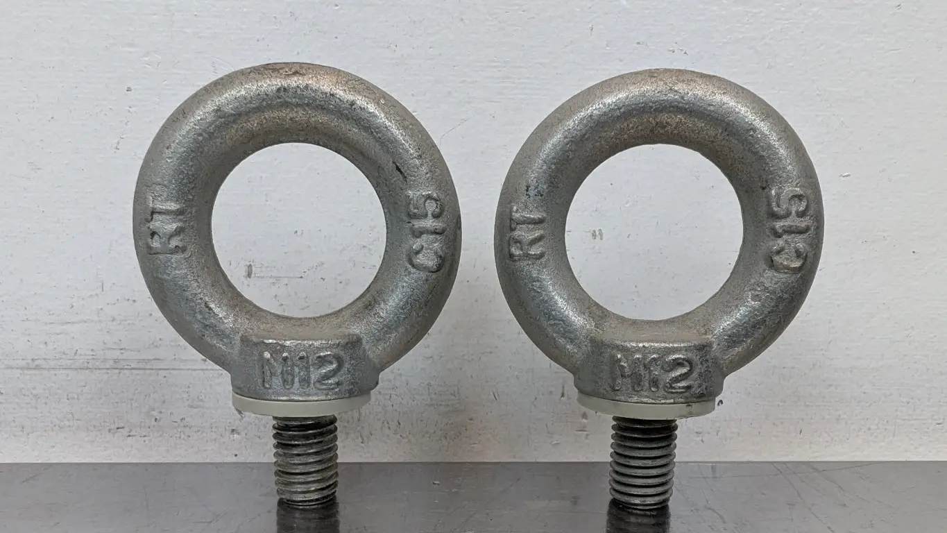 2 Pack RT C15 M12 Eye Bolt