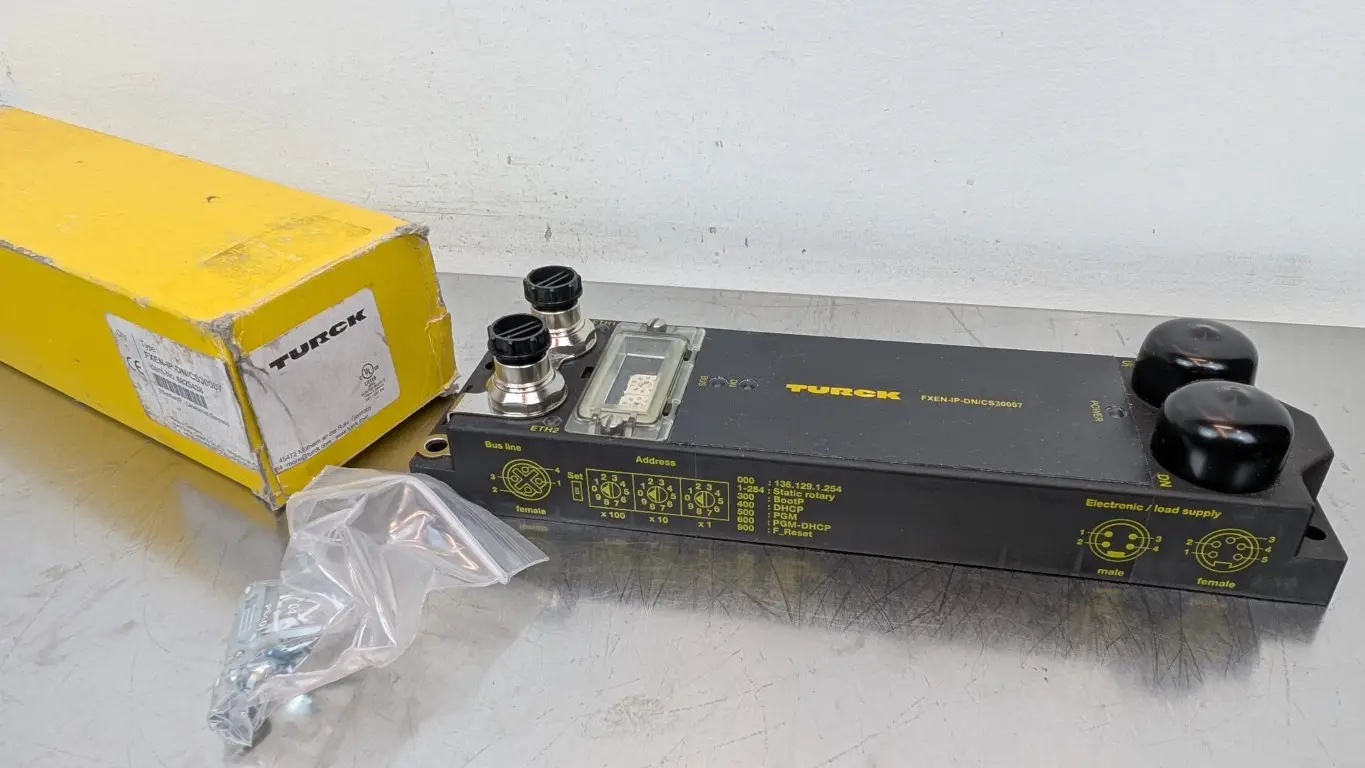 Turck FXEN-IP-DN/CS30007 EtherNet/IP DeviceNet Gateway 6825438