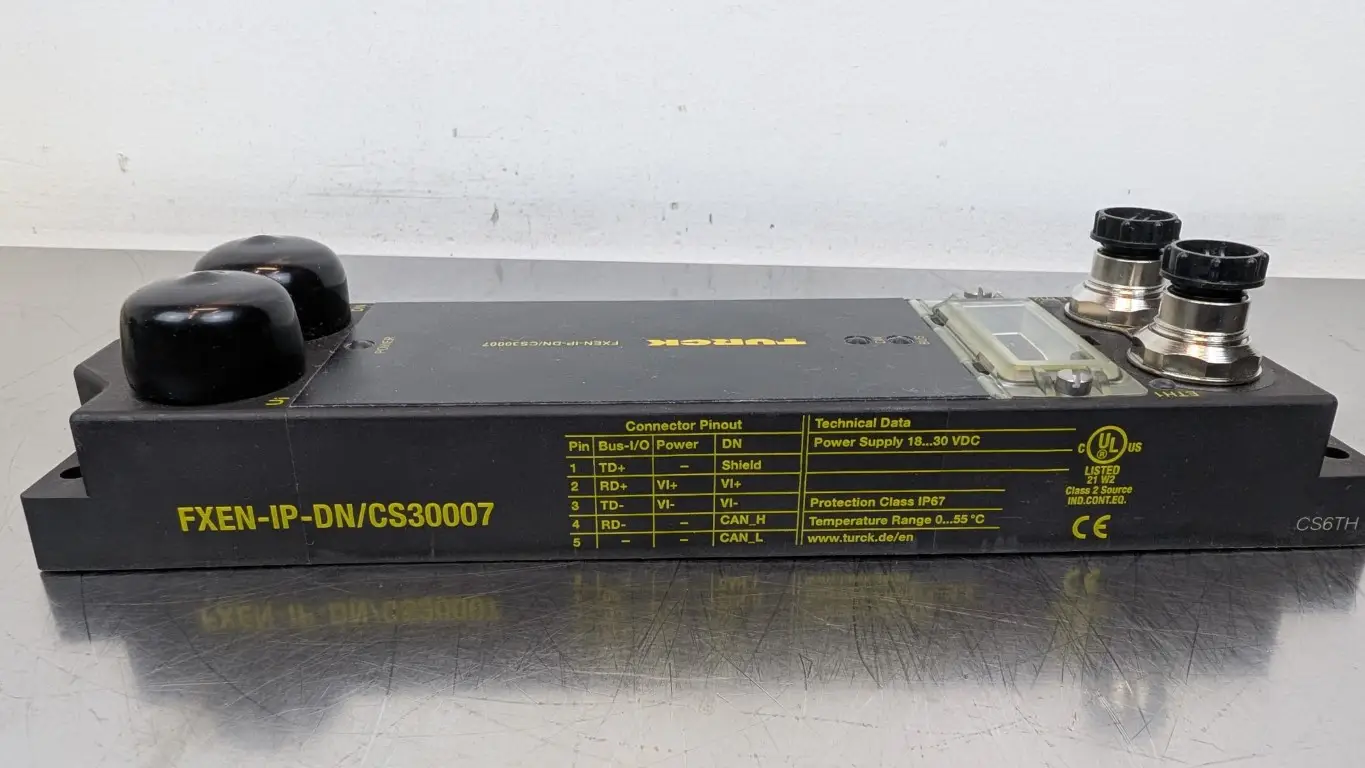 Turck FXEN-IP-DN/CS30007 EtherNet/IP DeviceNet Gateway 6825438 - Image 5