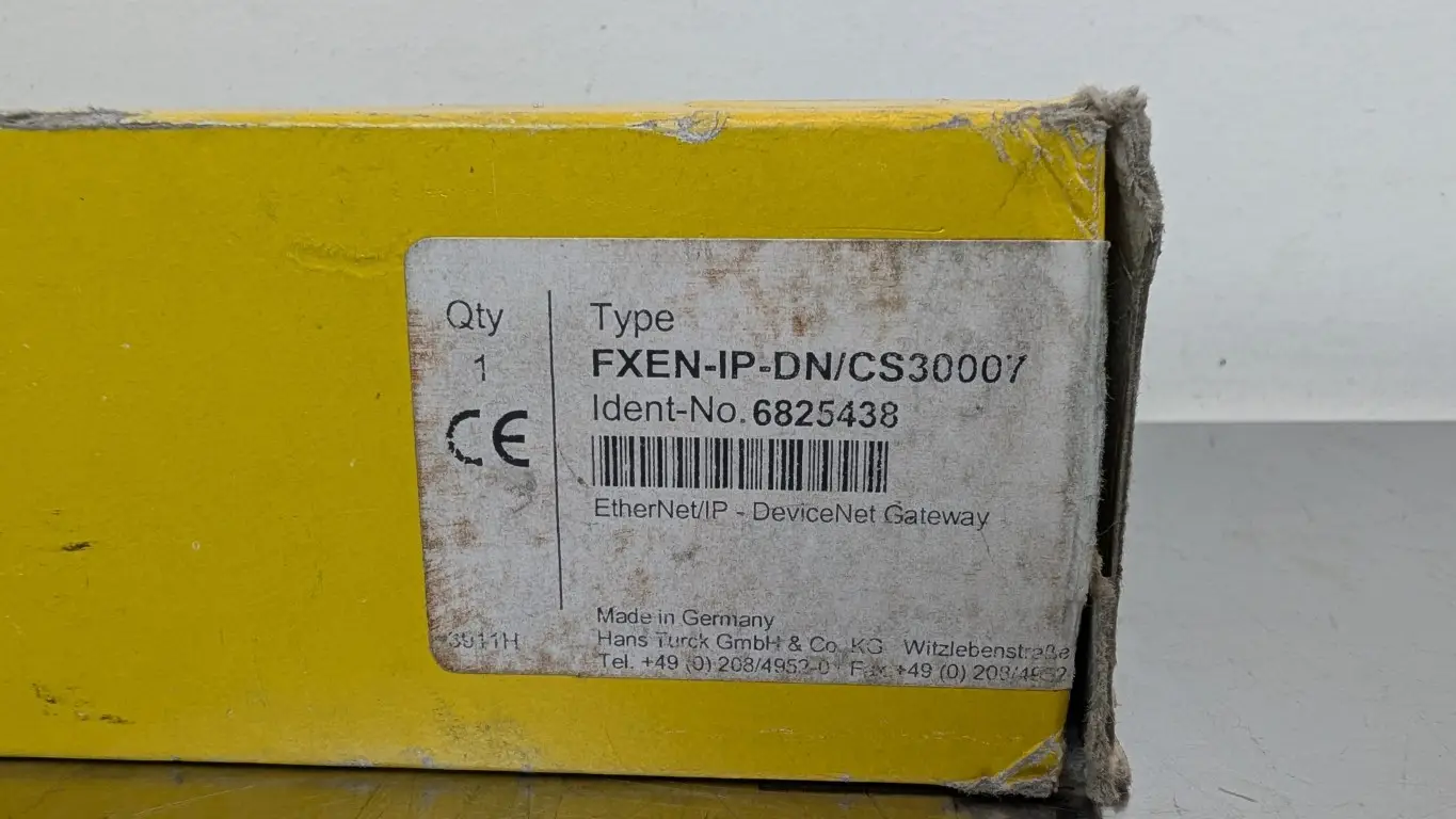 Turck FXEN-IP-DN/CS30007 EtherNet/IP DeviceNet Gateway 6825438 - Image 8