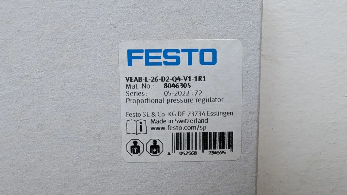 Festo VEAB-L-26-D2-Q4-V1-1R1