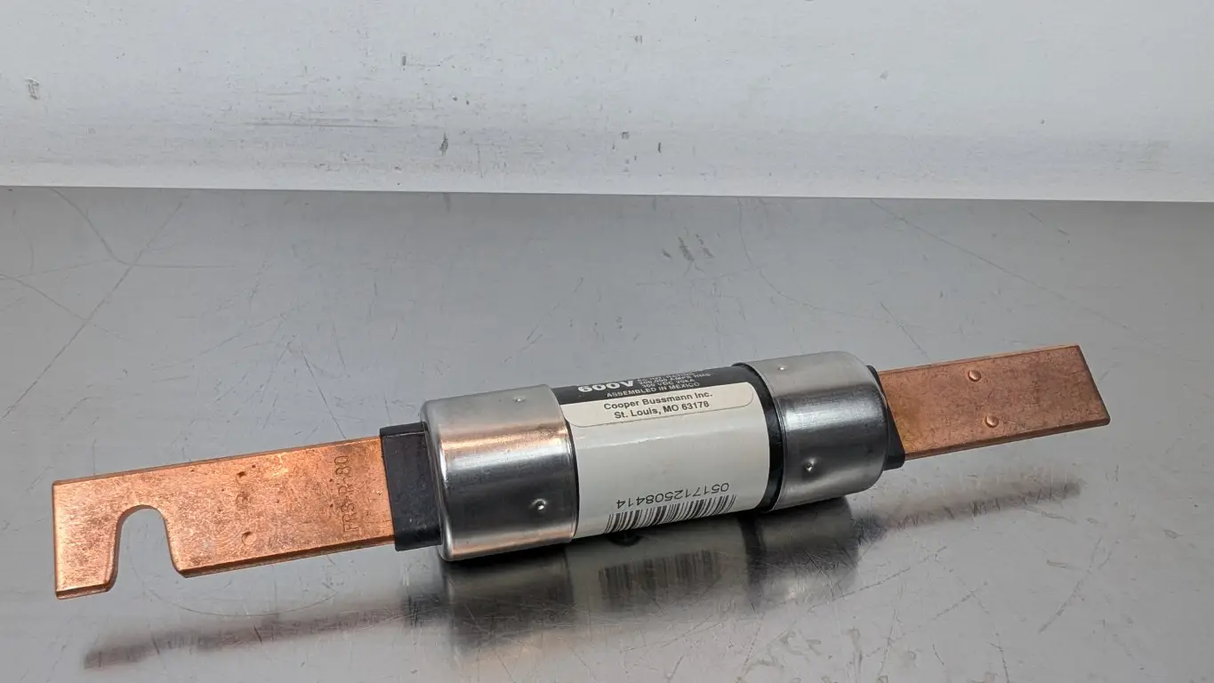 Bussmann FRS-R-80 Dual Element Time Delay Fuse Fusetron 600VAC/300VDC 80A RK5 - Image 3