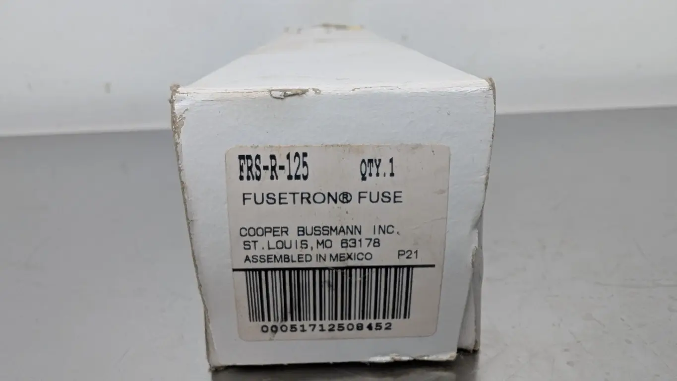 Bussmann FRS-R-125 Dual Element Time Delay Fuse Fusetron 600VAC/300VDC 125A RK5 - Image 6
