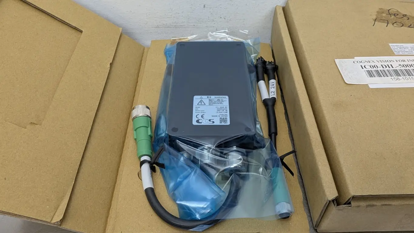 Cognex IC00-DIL-5000-WV Power Supply In-Sight5000 24VDC 4W 12/24VDC 28W - Image 2