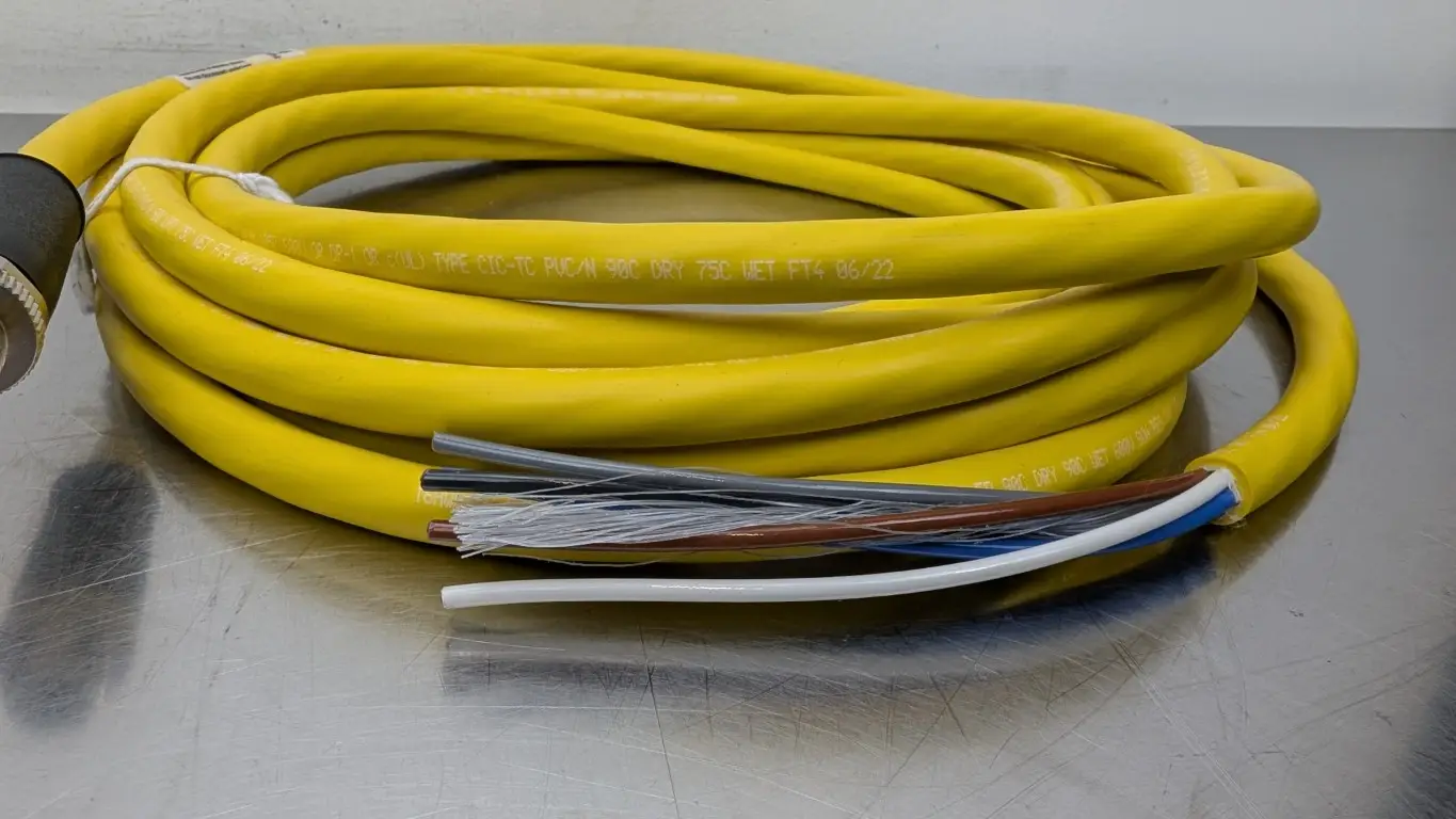Murr Elektronik 7700-P4201-U0D0500 Cordset 63VDC 12A M12 Male 5-Pin 5-Wire 5m - Image 2